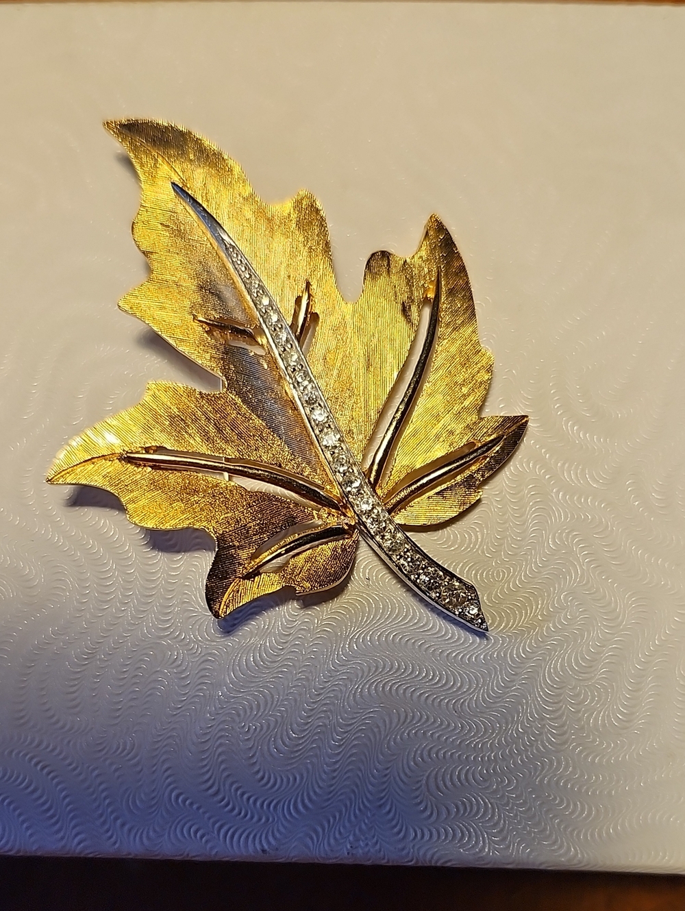 Boucher Vintage 1960s Maple Leaf Brooch